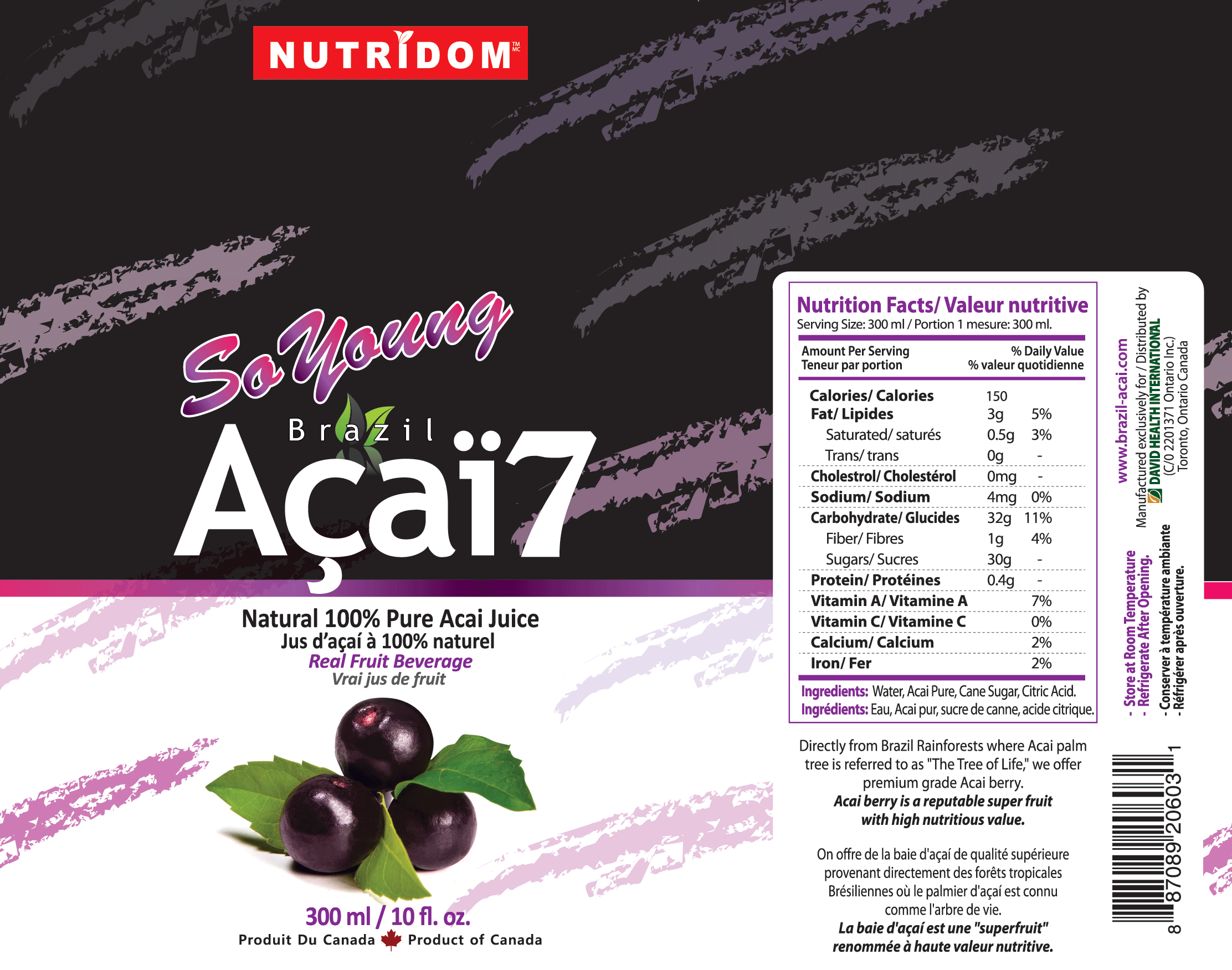 BRAZIL ACAI Juice