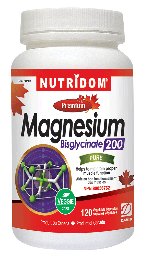 Canadian MAGNESIUM BISGLYCINATE 200