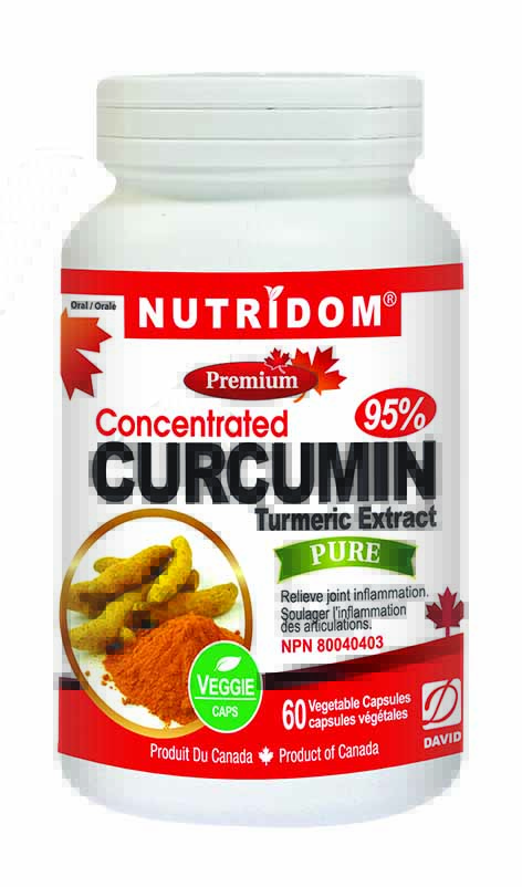 NUTRIDOM Curcumin 400mg 60 Capsules