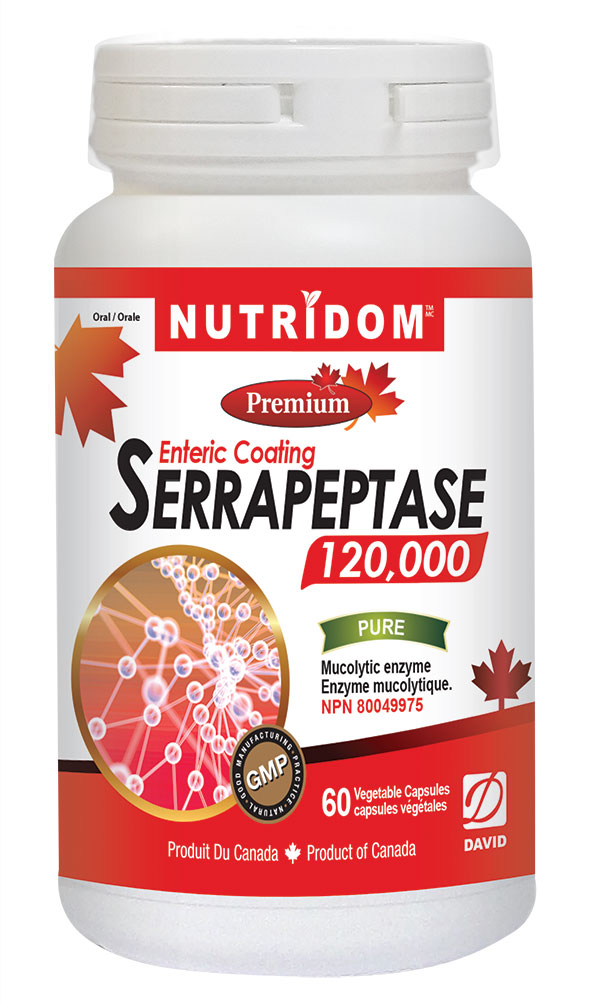Canadian Nutridom Serrapeptase