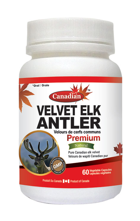 Canadian Nutridom Velvet Elk Antler 500mg