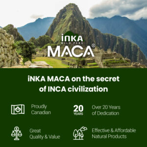 Inka Maca with Ginseng for Men 800 mg 90 Vcaps - Image 2