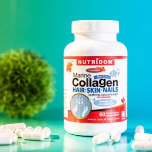 Nutridom Marine Collagen 60 Vcaps ( Hair, Skin, and Nails) - Image 2