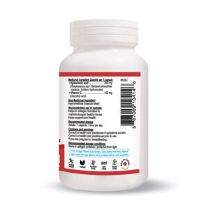 Nutridom Hyaluronic Acid with Vitamin C 350 mg 60 Vcaps - Image 2