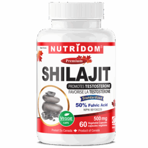 Nutridom Shilajit 500mg 60Vcaps