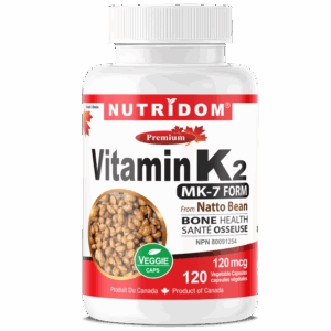 Nutridom Vitamin K2 120mcg120 Vcaps