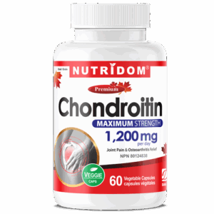 Nutridom Chondroitin Maximum Strength 600mg 60Vcaps