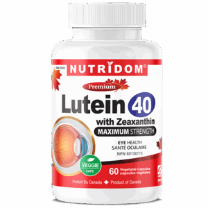 Nutridom Lutein 40mg with Zeaxanthin 5mg 60 Vcaps