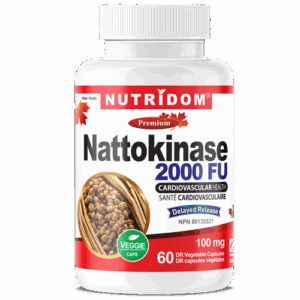 Nutridom Nattokinase 100mg 60 Delayed Release Vcaps