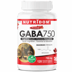 Nutridom GABA 750mg 120Vcaps