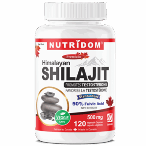 Nutridom Shilajit 500mg 120Vcaps