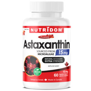 Nutridom Astaxanthin 15mg 60Vcaps