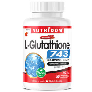 Nutridom L-Glutathione 743mg 60Vcaps