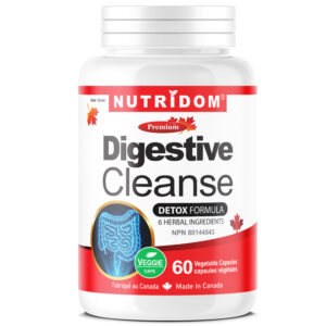 Nutridom Digestive Cleanse 60 Vegetable Capsules