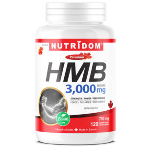 Nutridom HMB 750mg 120 Vegetable Capsules